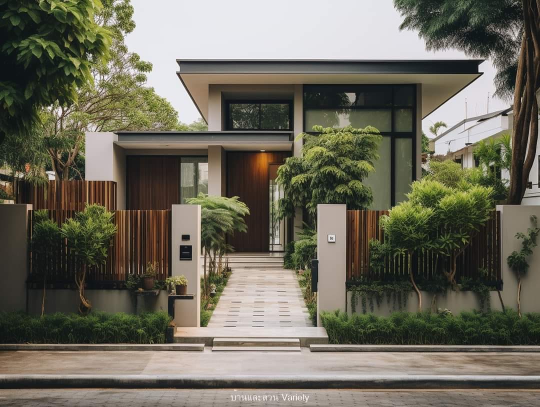 Thiết kế sân vườn trước nhà - zion's